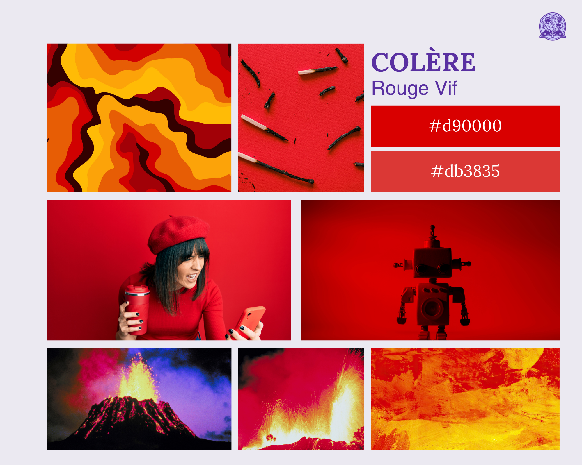 Moodboard Colère